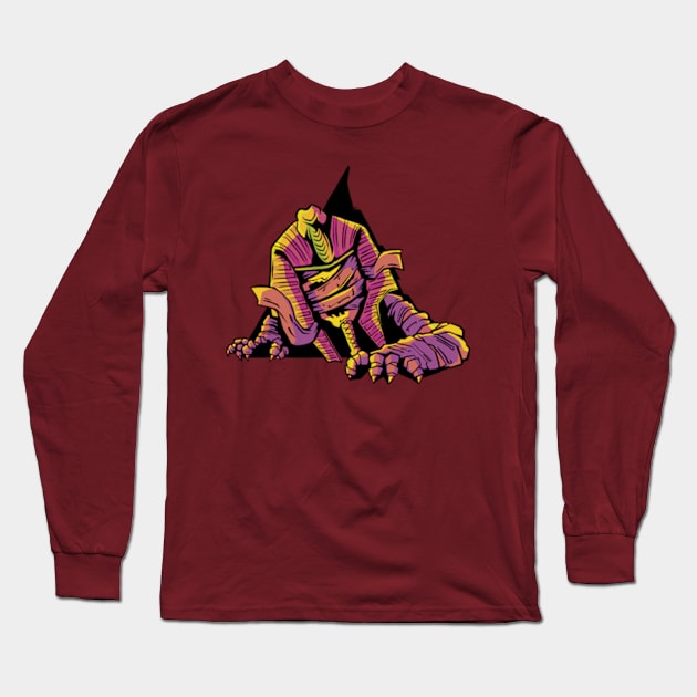 Curse of the pharaoh Long Sleeve T-Shirt by Art of Andy W